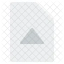 Pagina Cursor Arriba Icono