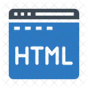 Pagina Da Web Internet HTML Ícone