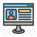 Página de destino  Icono
