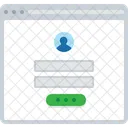 Pagina De Login Login Layout Ícone