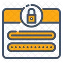 Login Senha Seguranca Ícone