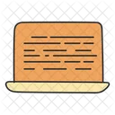 Pagina De Origem Programacao Desenvolvimento De Software Ícone