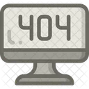Computadora Error No Encontrado Icono