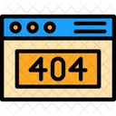 Pagina No Encontrada 404 Error Icon