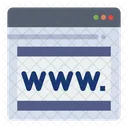 Página web  Icono