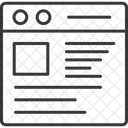 Página web  Icono