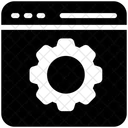 Impostazione Della Pagina Web Configurazione Web Ottimizzazione Della Pagina Icon