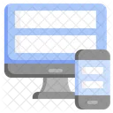 Página web responsiva  Icono