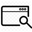 Ricerca Windows Sito Web Icon