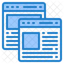 Pagina Web Sitio Web Web Icono