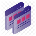Páginas web  Icono