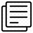 Paginate Filter Text Icon