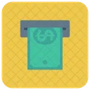 Pago Cajero Automatico Efectivo Icon