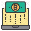 Pago Dinero Bitcoin Criptomoneda Pago Bitcoin Pago Icono