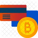 Pago Bitcoin Bitcoin Pago Icono