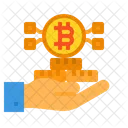 Pago bitcoin  Icono