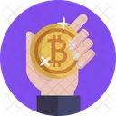 Pago bitcoin  Icono