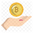 Pago bitcoin  Icono