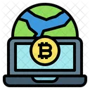 Pago bitcoin  Icono