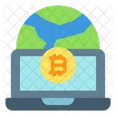 Pago bitcoin  Icono