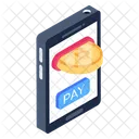 Pago bitcoin  Icono