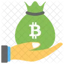 Pago bitcoin  Icono