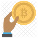 Pago bitcoin  Icono