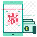Pago Qrcode Escaneo Pago Icono