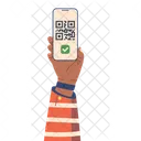 Pago con código QR  Icono