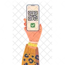 Pago con código QR  Icono