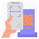 Pago con código QR  Icono