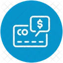 Pago con tarjeta  Icono