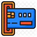 Pago con tarjeta  Icono