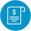 Factura Recibo Pago Icon