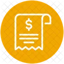Factura Recibo Pago Icon