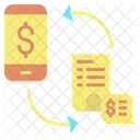 Pago Electronico Movil Pago Movil Pago M Icono