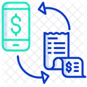 Pago Electronico Movil Pago Movil Pago M Icono