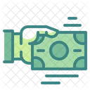 Pago En Efectivo Efectivo Nota Icon