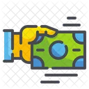 Pago En Efectivo Efectivo Nota Icon