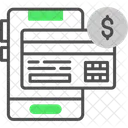 Pago En Linea En Linea Pago Icono