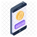 Pago Movil Pago En Linea Bitcoin Pago Movil Bitcoin Icon