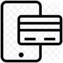 Pago Movil Tarjeta Electronica Tarjeta De Pago Icono