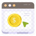 Ppc Cpc Pago Por Clic Icon