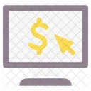 Pago Por Clic Ppc Publicidad Icon