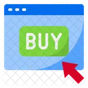 Comprar Ir De Compras En Linea Icono