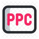 Pago Por Clic Ppc Marketing Digital Icono