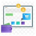 Ppc Marketing Online Publicidad Digital Icon