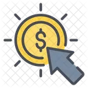 Pago Por Clic Ppc Costo Por Clic Icon