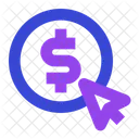 Pago por clic  Icono