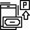 Pagar Por Estacionamiento Telefonico Pago Movil Pago Por Aplicacion Telefonica Icono
